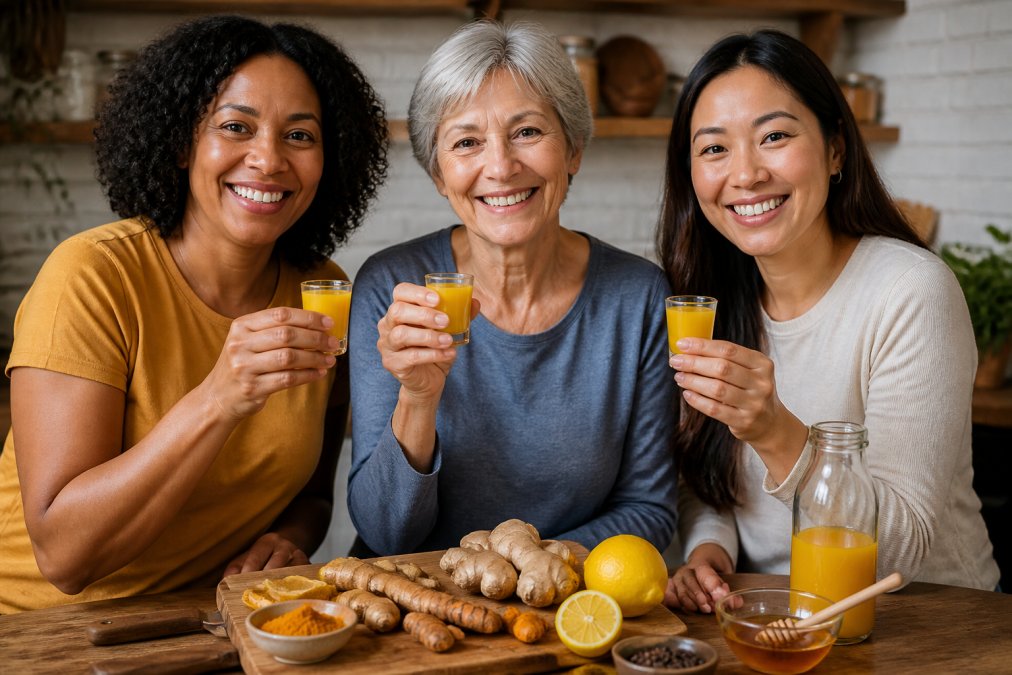 Benefits of Turmeric and Ginger Shots