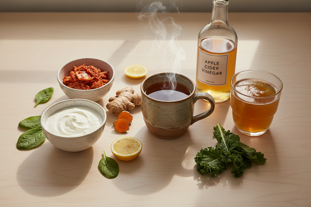 Without the Hype: Building a “Gentle Gut” Routine With Real Food + Tonics