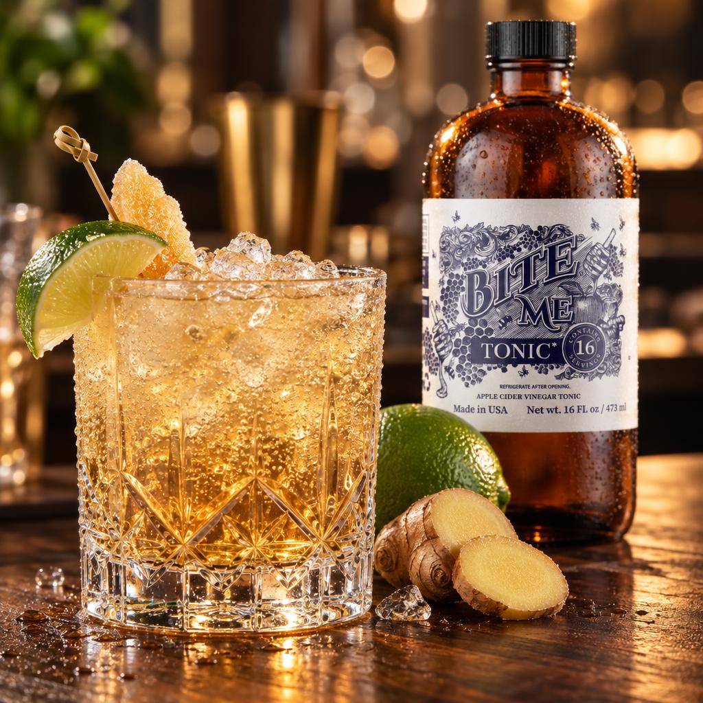Ginger Kick Non-Alcoholic Mocktail