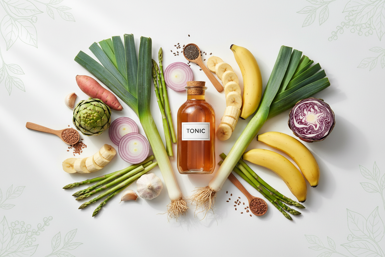 # The Prebiotic Question, Answered: How to Feed Your Gut Without Getting Gassy (and Where Tonics Fit In)